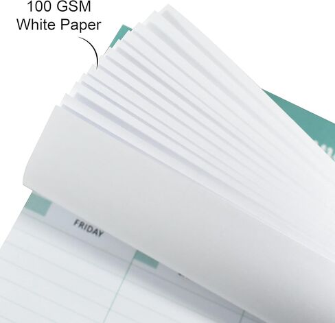 Weekly Planner Notepad To Do List Pad with 52 Tear off Sheets,Weekly Calendar Desk Pad for Home & Office Maximizing Productivity, 7.5x10 Inches in Kuwait