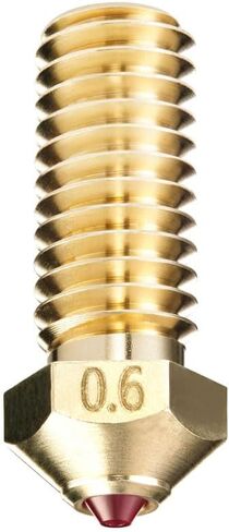فوهة كربيد التنجستن 0.8 مم لطابعة QIDI X-Max3 / X-Smart3 / X-Plus3 ثلاثية الأبعاد، مقاومة للتآكل ذات توصيل حراري عالي لتصنيع الإضافات الدقيقة (QIDI، 0.8 مم) in Kuwait