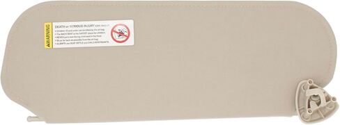 Driver & Passenger Side Sun Visor Compatible with Chevrolet Express GMC Savana 1500 2500 3500 4500 1999-2019 Replaces# 84054688 84054695 Beige in Saudi Arabia