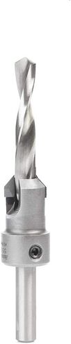 Amana Tool 55130 Carbide Tipped 82 Degree Shankless Countersink with Slow Spiral #20 Screw 5/8 D x 5/16 Drill D x 5/16 Drill SHK in Saudi Arabia