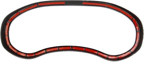 Carbon Fiber Dashboard Meter Panel Frame Cover Trim Interior Decoration Accessories for Dodge Durango (2014-2020) in Saudi Arabia