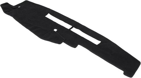 غطاء لوحة القيادة XtremeAmazing Dashmat لشاحنة Chevy Silverado K1500 K2500 K3500 1988-1994 داش حصيرة وسادة الشمس الظل السجاد الأسود in Saudi Arabia