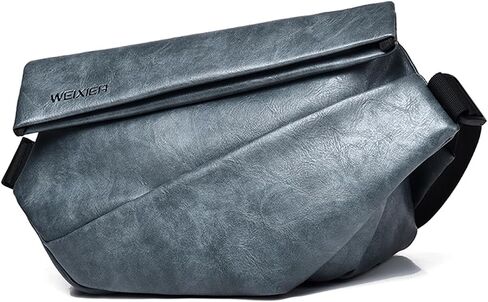حقيبة حبال للرجال حقيبة الصدر بو الجلود حقيبة الكتف خفيفة حقائب الصدر Crossbody in Saudi Arabia