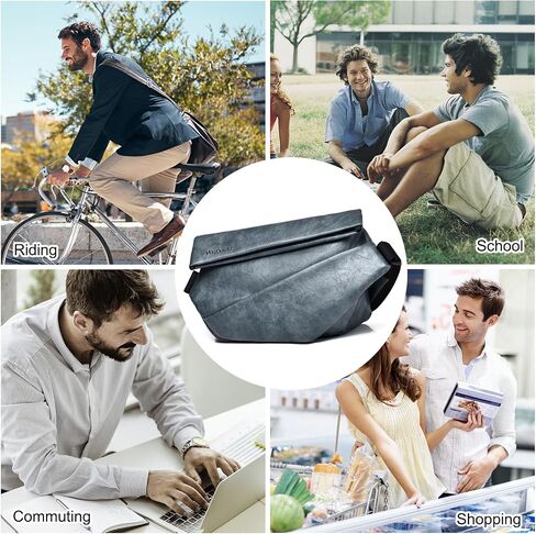 حقيبة حبال للرجال حقيبة الصدر بو الجلود حقيبة الكتف خفيفة حقائب الصدر Crossbody in Saudi Arabia