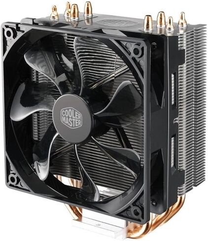 Cooler Master RR-212L-16PR-R1 Hyper 212 LED CPU Cooler with PWM Fan, Four Direct Contact Heat Pipes, Unique Blade Design and Red LEDs in Saudi Arabia