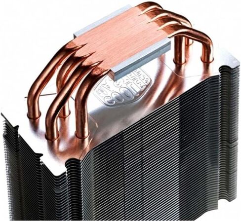 Cooler Master RR-212L-16PR-R1 Hyper 212 LED CPU Cooler with PWM Fan, Four Direct Contact Heat Pipes, Unique Blade Design and Red LEDs in Saudi Arabia