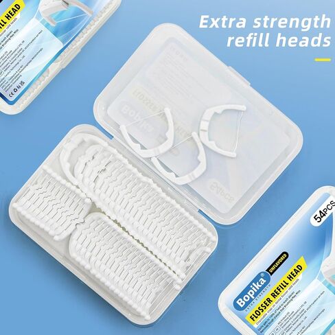 bopika Flosser Refill Head,Ultraclean Access Disposable Snap-On Flosser for Oral Care (1Pcs) in Saudi Arabia