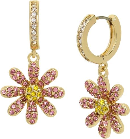 Betsey Johnson Womens Floral Earrings in Saudi Arabia