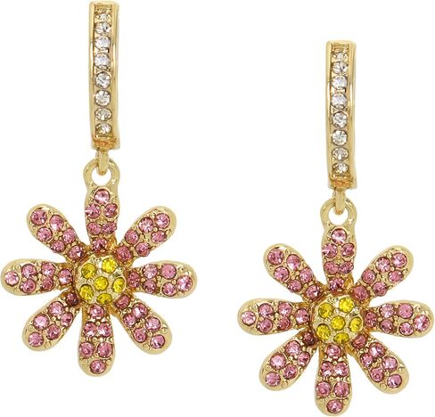 Betsey Johnson Womens Floral Earrings in Saudi Arabia