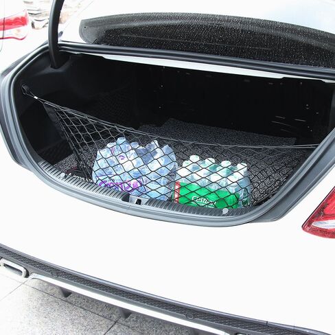 Envelope Style Trunk Cargo Net fit for Toyota Prius Avalon Sequoia Carmry Lexus ES350 ES300H Venza in Kuwait