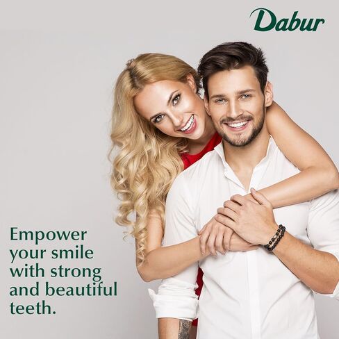 معجون أسنان دابر الطبيعي - العناية العشبية المنعشة لصحة الفم - يعزز الأسنان واللثة النظيفة والصحية - ارفع روتين نظافة الفم بابتسامة - خالي من البارابين - غني بالنيم - 100 مل in Kuwait