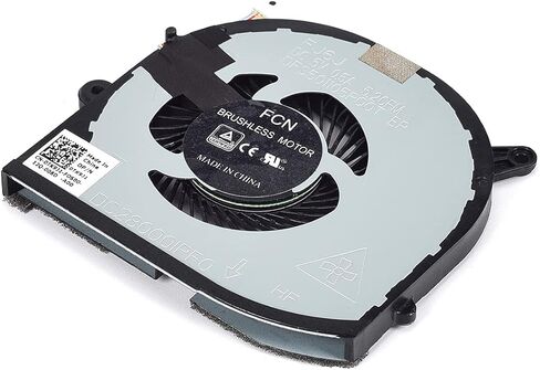 مروحة بديلة لوحدة المعالجة المركزية ووحدة معالجة الرسومات متوافقة مع الكمبيوتر المحمول Dell XPS 15 9570، الكمبيوتر المحمول Precision 5520 5530 P/N: 008YY9 0TK9J1 TK9J1 08YY9 in Kuwait