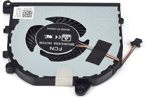 مروحة بديلة لوحدة المعالجة المركزية ووحدة معالجة الرسومات متوافقة مع الكمبيوتر المحمول Dell XPS 15 9570، الكمبيوتر المحمول Precision 5520 5530 P/N: 008YY9 0TK9J1 TK9J1 08YY9 in Kuwait