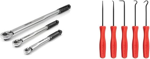 TEKTON 1/4, 3/8, 1/2 Inch Drive Micrometer Torque Wrench Set (3-Piece) | TRQ99901 in Saudi Arabia
