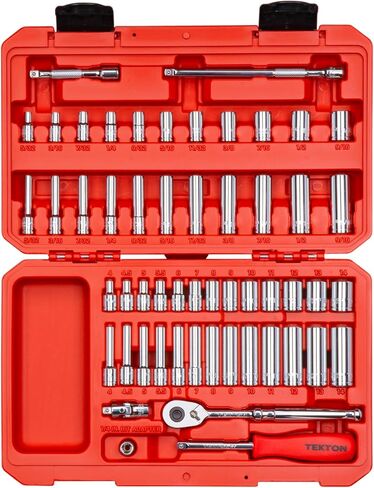TEKTON 1/4, 3/8, 1/2 Inch Drive Micrometer Torque Wrench Set (3-Piece) | TRQ99901 in Saudi Arabia