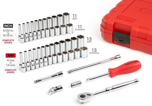 TEKTON 1/4, 3/8, 1/2 Inch Drive Micrometer Torque Wrench Set (3-Piece) | TRQ99901 in Saudi Arabia