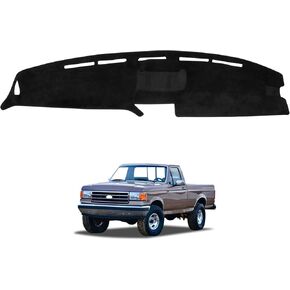 حصيرة تغطية Dash Cover متوافقة مع Frod F150 2015 2015 2017 2018 2019 2020 (بدون HUD) غطاء لوحة المعلومات للوحة مخصصة للوحة معلومات الداخلية الزخرفة in Kuwait