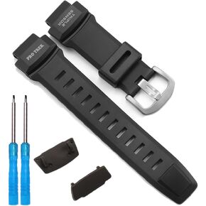 Resin Band Compatible with Casio PRW3500 Series Men's Sport Watch Strap 10412702 Pathfinder Replacement Band For Pro Trek PRG260 PRG550 Bracelet in Saudi Arabia