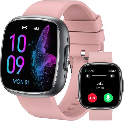 Advanced Health & Fitness Smartwatch,1.72'' HD Touchscreen,Men's Smartwatch,100+ Exercise Modes,24/7 Heart Rate,Blood Oxygen,Stress,Sleep Tracking,Waterproof Fitness Tracker (Gray) in Saudi Arabia