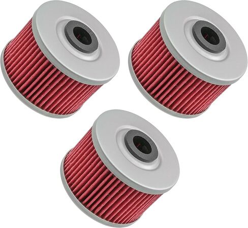 Caltric 3 Pack Oil Filter Compatible with Honda Xr250R Xr-250R Xr 250R 1982-2004 in Saudi Arabia