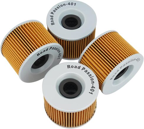 Road Passion 15410422000 Oil Filter for KAWASAKI KZ550 LTD 1984/KZ550 SPECTRE 550 1983-1984/KZ550D GP 550 1981(pack of 4) in Saudi Arabia