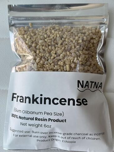 Frankincense Resin Gum Olibanum, Pea Size Granules (6 oz) in Saudi Arabia
