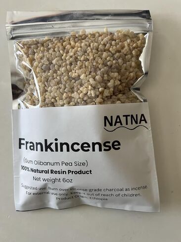 Frankincense Resin Gum Olibanum, Pea Size Granules (6 oz) in Saudi Arabia