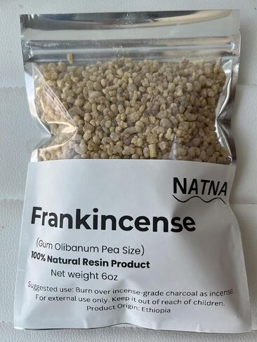 Frankincense Resin Gum Olibanum, Pea Size Granules (6 oz) in Saudi Arabia