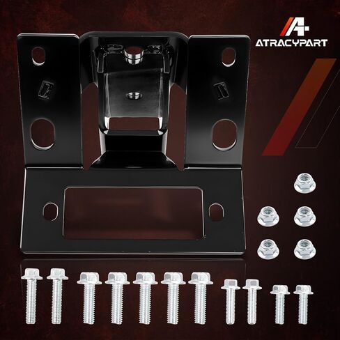 Front Lower 2" Receiver Hitch Compatible with Can-Am Defender HD10 HD8 HD5, Heavy Duty Steel Tow Hitch,Black Powder-Coated, Replace 101720 in Saudi Arabia