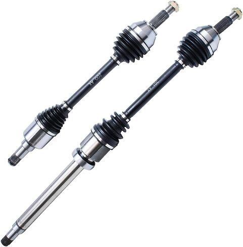 Detroit Axle - Front 2pc CV Axles for 00-11 Ford Focus, 2 CV Axle Shafts Assembly 2000 2001 2002 2003 2004 2005 2006 2007 2008 2009 2010 2011 Replacement in Saudi Arabia