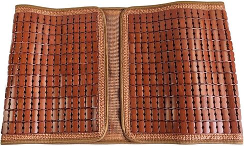 HJJKKH Bamboo Car Seat Cushion, Summer Cool Breathable Car Seat Pad Cover with 16.5x52.4 inch, Anti-Slip Bamboo Chair Seat Cushions Mat for Auto Car Truck Rear Seat or Home Sofa Chair in Kuwait