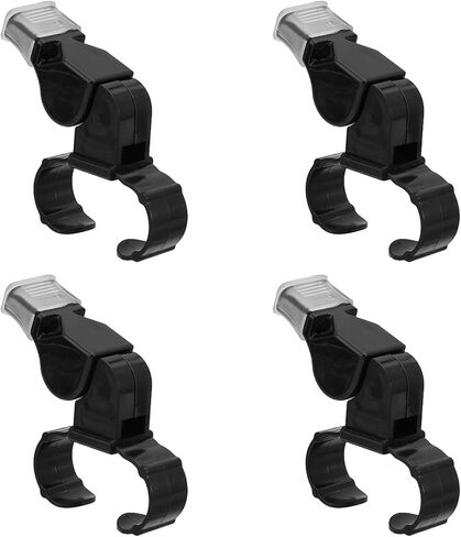 4 Pcs Finger Grip Whistle for Referees Whistle Reusable Referee Whistle for Training and Outdoor Camping Hand Whistle 4 Colors in Saudi Arabia