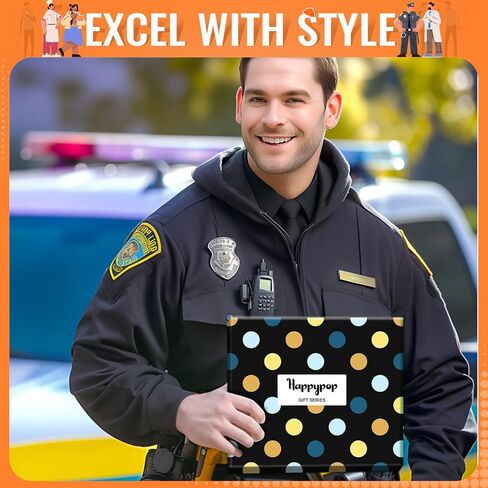 HAPPYPOP Gifts for Police Officer Coder Bus Driver - Cop Geek Bus Driver Appreciation Socks in Saudi Arabia