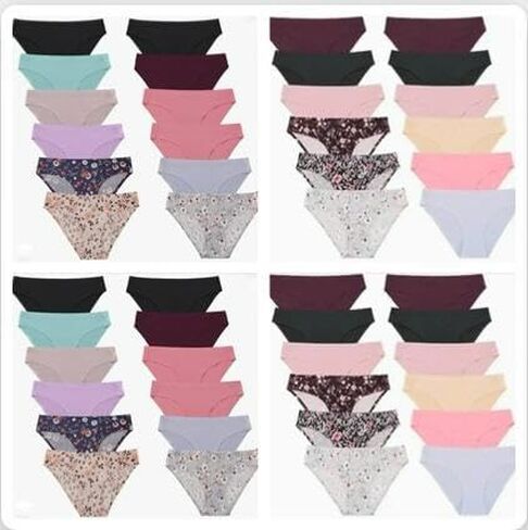 DECENTTRADERSUSA Womens Panties in Bulk, Wholesale Ladies Brief Underwear, Homeless Shelters Charity Donations (48 Pack Assorted) in Saudi Arabia