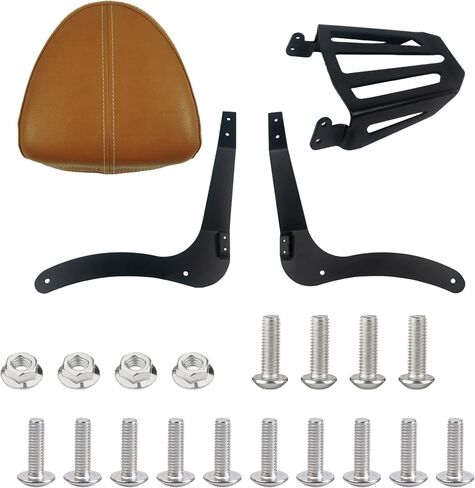 Motorcycle Sissy Bar with Luggage Rack for Indian Scout, Black Motorcycle Passenger Backrest, Suitable for Indian Scout (2015-2024) Scout Sixty (2016-2024) in Kuwait