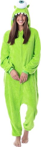 Disney Monsters Inc البالغين Mike Wazowski Kigurumi Costume Union Suit Pajama (L/XL) Green in Saudi Arabia