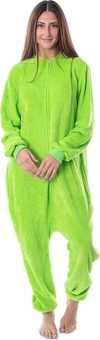 Disney Monsters Inc البالغين Mike Wazowski Kigurumi Costume Union Suit Pajama (L/XL) Green in Saudi Arabia