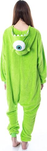 Disney Monsters Inc البالغين Mike Wazowski Kigurumi Costume Union Suit Pajama (L/XL) Green in Saudi Arabia
