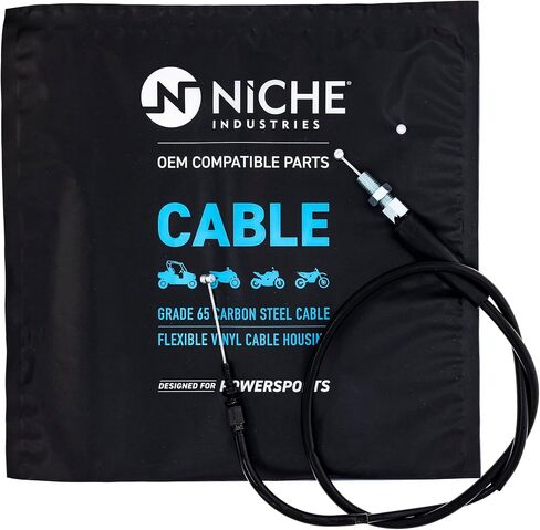 NICHE Throttle Cable for Kawasaki Suzuki KFX700 Prairie Brute force 650 Twin Peaks 700 54012-0124 K5401-20124 in Saudi Arabia