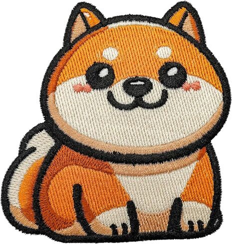 اكيتا الكلب التصحيح لأنماط الملابس مضحك التصحيح إصلاح يزين المطرزة للملابس خياطة على / الحديد على السترات حقائب الظهر قبعة محافظ، الملابس اللباس النسيج لملحقات DIY in Kuwait