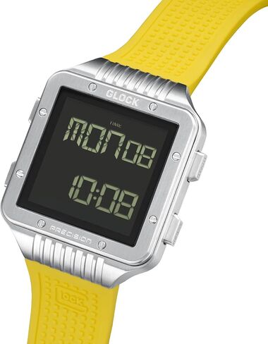 ساعة كوارتز للرجال Glock | 49.5x38.5mm case | Wristwatch مع حالة الصلب | مشاهدة الرجال مع Swiss Super-Luminovapointers ومؤشرات | GW-23 in Saudi Arabia
