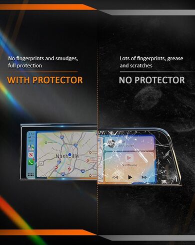2025 Crown Signia Screen Protector for Toyota Crown 12.3" Touchscreen Cover Saver for 2023 2024 2025 Crown (XLE, Limited, Nightshade, Platinum), 2025 Crown Signia Accessories Tempered Glass in Kuwait