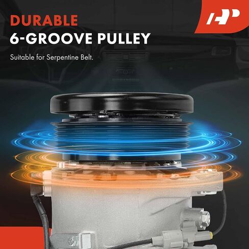 مكيف الهواء A-premium ضاغط AC مع القابض متوافق مع لكزس GS300 1998-2005 3.0L ، IS300 2001-2005 3.0L in Saudi Arabia