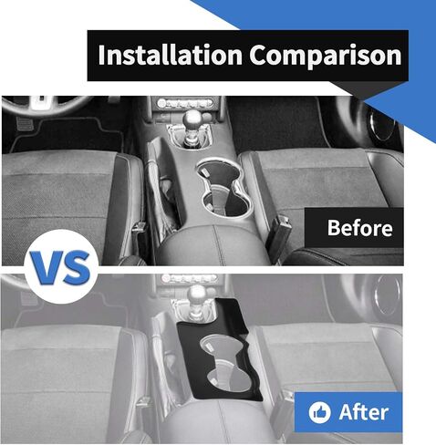Voodonala Center Console Gear Shift Storage Box Organizer Tray Compatible with Ford Mustang 2015-2023 in Saudi Arabia