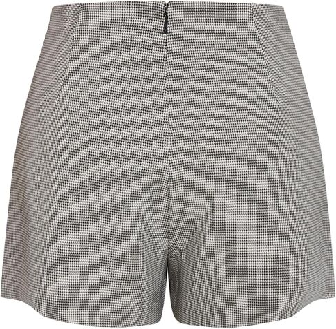 City Chic Women's Plus Size Skort - Hailey Check in Saudi Arabia