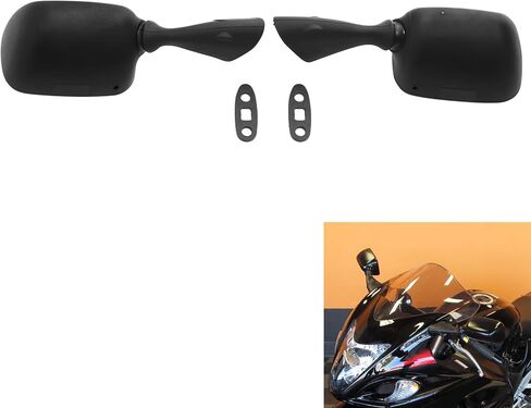 TCMT زوج من دراجة نارية للدراجات النارية الخلفية الخلفية المرايا تناسب Suzuki GSX1300R Hayabusa 1997-2011 GSXR 1000 2001-2002 GSXR 600 GSXR 750 2001-2003 in Saudi Arabia