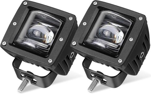LED Pods, Niking Auto 2Pcs 5'' 168W Quad Row LED Light Bar Spot Flood Combo Beam Off Road Cubes Driving Fog Lamps for Trucks ATV UTV SUV Boat Marine in Kuwait