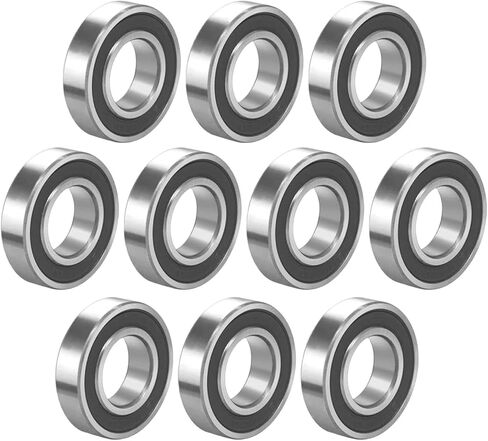 DEEG 10PCS 6905-2RS Deep Groove Ball Bearing Double Sealed Bearing, 25mm x 42mm x 9mm Carbon Steel Bearings Replaces OEMs Honda 91051-KZ4-J21,91052-KZ4-J21 Husqvarna 8000-84938… in Kuwait