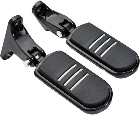 Green-L Rear Footrest Passenger Footpeg with Bracket Mounts Fit for Harley Touring Road King Street Glide Electra Glide Ultra 1993-2025 in Saudi Arabia