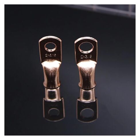 30-Piece SC Bare Copper Connector Battery Crimp Terminal Cable Lug Ring Connector 8 4 2 0/1 AWG in Kuwait